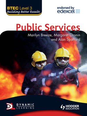 cover image of BTEC Level 3 National Public Services